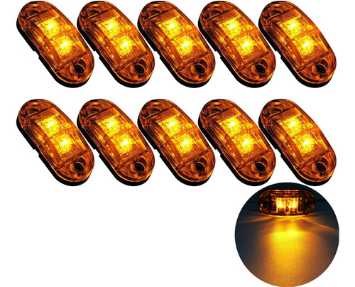 Focos Luces Laterales Posición Trochas Universal Led 12v 24v