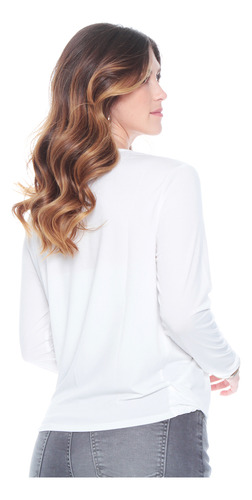 Blusa Wados Escote Cruzado Con Cierre En Hombros