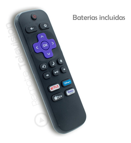 Control Remoto Atvio Smart Tv Para Rok U Tv