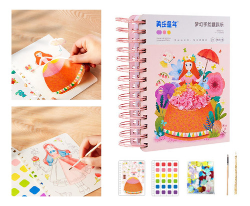 Libro De Pegatinas Para Vestir, Regalos Para Niñas Diy,