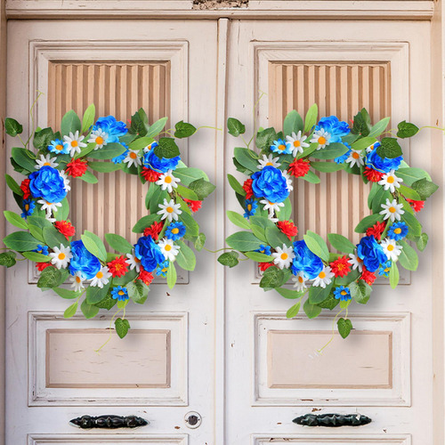 Decoración De Corona De Corona De Margaritas, Centros De