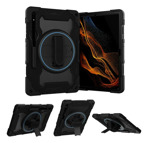 Funda Case Antigolpes Para Samsung Tab S9 Fe Plus Sm-x610