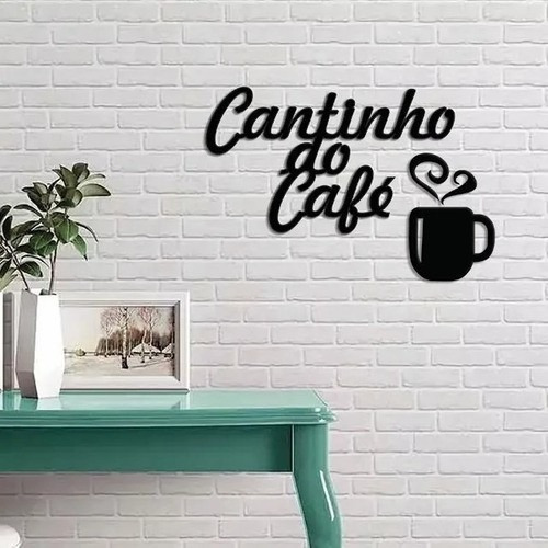 Quadro Decorativo Cantinho Do Café - Promoção