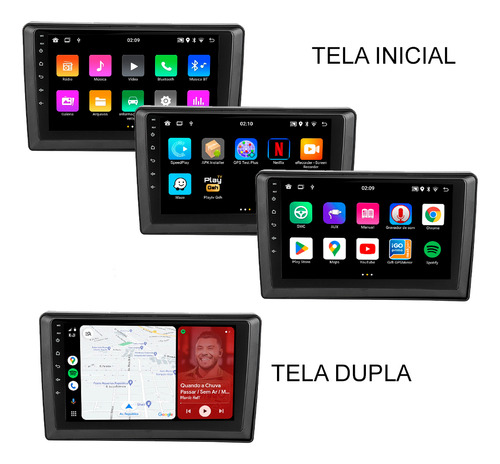 Central Multimidia Android Compativel Com Polo 2024 Cplay 9p