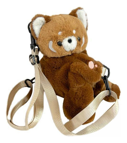 4 Mochila De Felpa Panda, Bolso De Hombro Informal De Regalo
