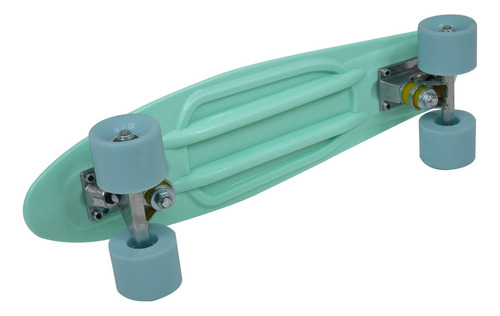 Patineta Estilo Penny Menta Niños Y Adultos Ruedas Color