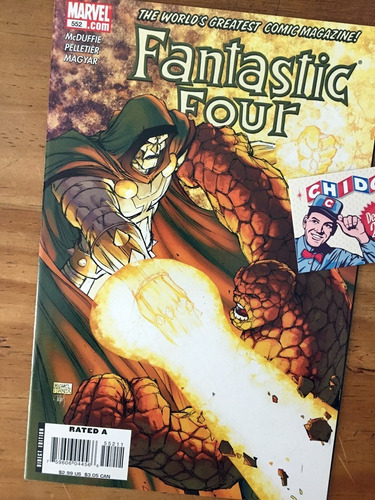 Comic - Fantastic Four #552 Michael Turner