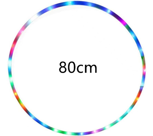 80cm Led Colorful Hula Hoop Children's Toy