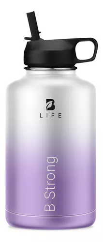 Botella Térmica Violeta B Strong B Life® 25 y 64 oz – B Life ®