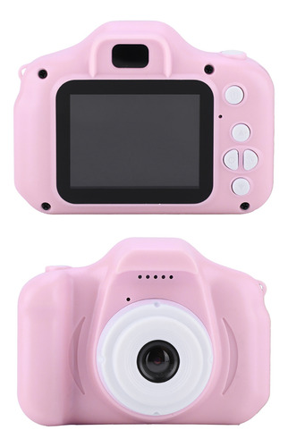 Mini Cámara Infantil Rosa 1080p X2 Mini Pantalla A Color Por