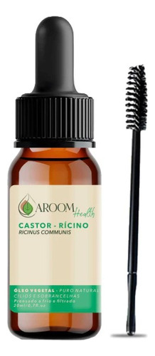 Óleo Castor ( Rícino )cílios E Sobrancelhas - Aplicador 20ml