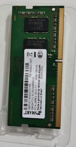 Memória Ram 4gb Ddr4 2666mhz