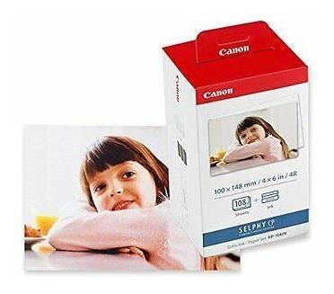 Imagen 7 de 7 de 4 Sets Canon Kp-108in Color Ink / 4x6 Paper Set Para Sel-871