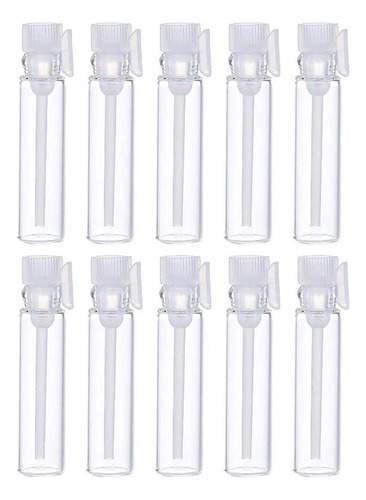100 Garrafas De Vidro Vazias De 2ml Para Amostras De Perfume