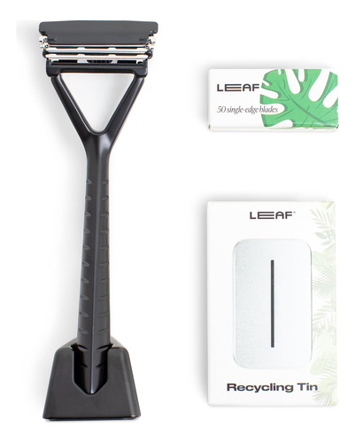 Set De Maquinillas De Afeitar Leaf Shave The Leaf Razor, Col