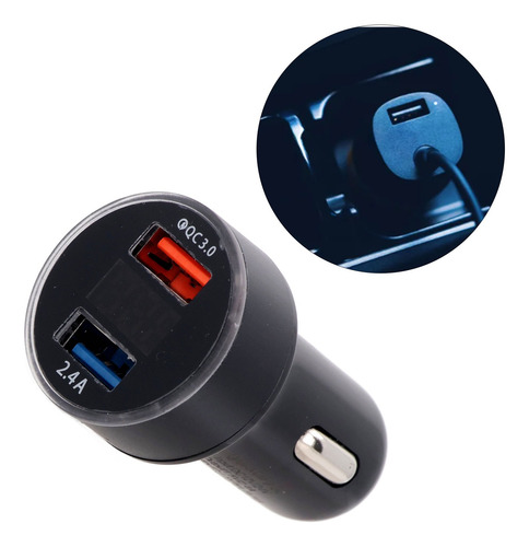 Cargador Para Auto Tipo C Carga Rapida Pd|usb