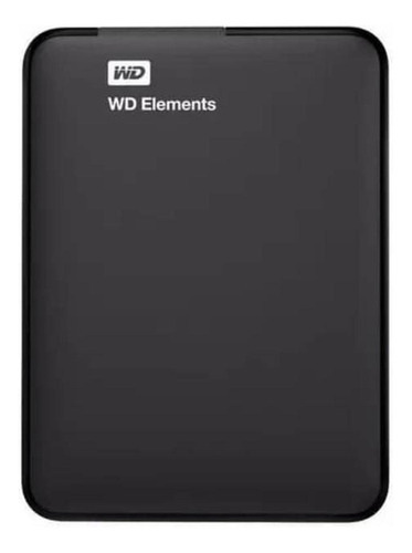 Imagen 2 de 5 de Disco duro externo Western Digital WD Elements Portable WDBU6Y0020BBK 2TB negro