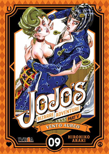 JOJO'S BIZARRE ADVENTURES: Vento Aureo, de Hirohiko Araki. Jojo'S Bizarre Adventure - Vento Aureo, vol. 5. Editorial Ivrea, tapa blanda en español, 2021