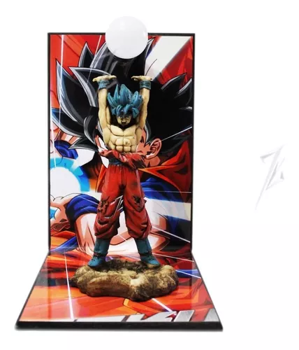 Dragon Ball Lampara De Goku Con Base De Genkidama