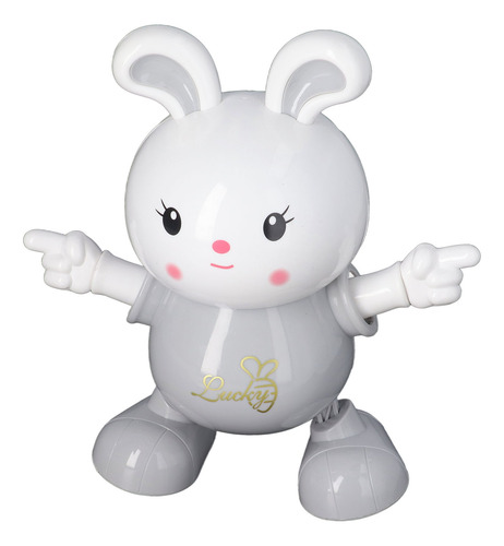 Cartoon Dancing Bunny Electronic Robot Music Lideró Temprano