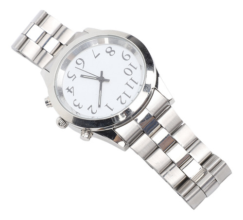 Relojes Parlantes Para Ciegos Con Alarma De Acero Inoxidable