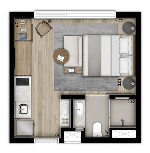 Imagem 13 de 14 de Apartamento À Venda No Bairro Sumaré - São Paulo/sp - O-8707-25163