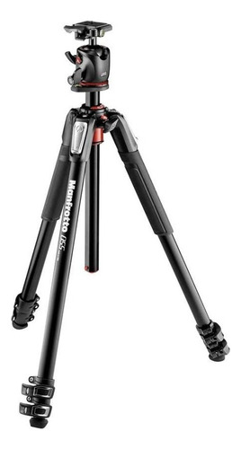 Kit de tripé de alumínio de 3 seções Manfrotto 055 com