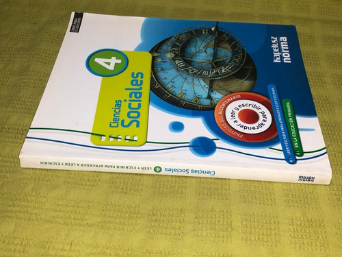 Ciencias Sociales 4 Proyecto Bicentenario - Kapelusz Norma (Usado)