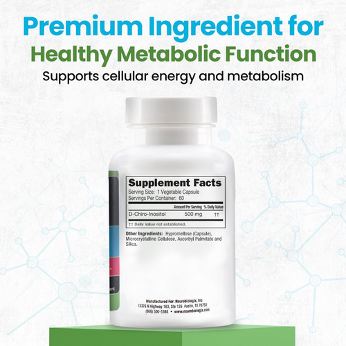 Neuro Biologix D-chiro-inositol 500mg 60 Cápsulas