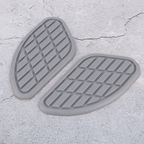 Par De Pegatinas Grises For Tanque De Motocicleta Con Almoh