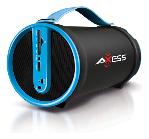 Axess Spbt Altavoz Portátil Bluetooth Para Interiores Y Ex. Color Azul