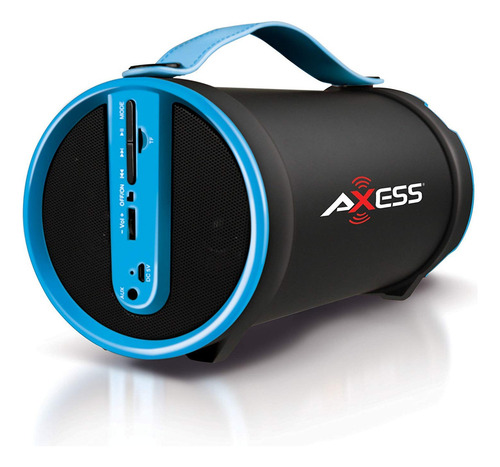 Alto-falante Bluetooth portátil Axess Spbt para ambientes internos e externos Cor: azul