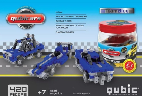 Qubicars Arena Rally 420 Piezas +5 Años Didactikids Online