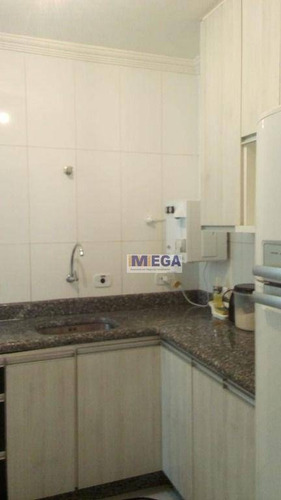 Imagem 2 de 24 de Apartamento Com 2 Dormitórios À Venda, 57 M² Por R$ 220.000,00 - Parque Camélias - Campinas/sp - Ap5219