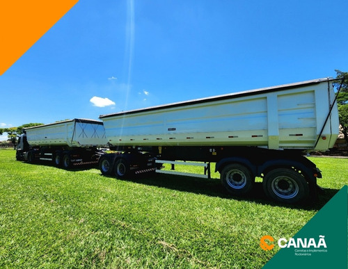 Carreta Rodocaçamba Librelato 2019/20 Eng. Esférico 35+35m³