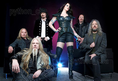 Pósters Nightwish - Metal Rock Sinfónico Floor Jansen 42x30