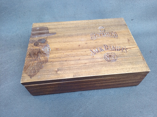 Cenbox: Viejo Caja Abano Jack Daniels El Turco Lxb (Usado)
