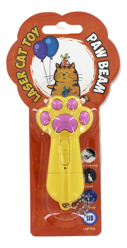 Laser 5 En 1 Lámpara Led Luz Negra Garrita Juguete Para Gato