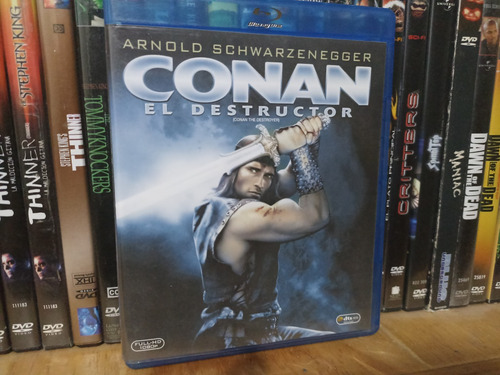 Bluray Conan El Destructor / Arnold Schwarzenegger (Usado)