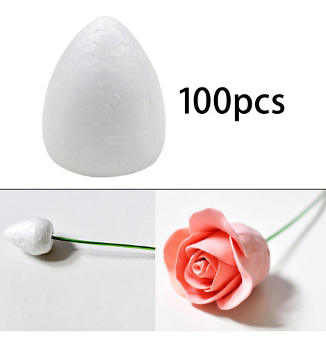 100x Brotes De Modelado De Gotas De Agua, Suministros 2,5 Cm