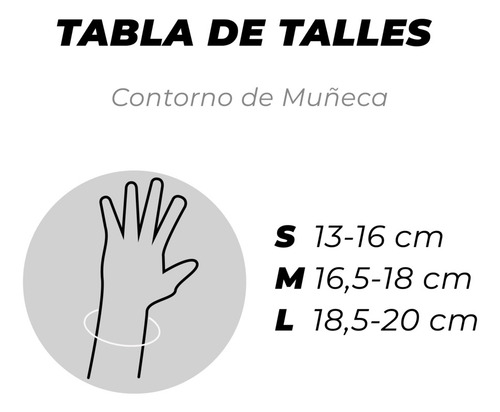 Muñequera Boomerang Con Inmovilización Del Dedo Pulgar Ptm Negro S