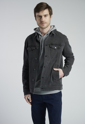 Chaqueta Reims Negro Ss2025 New Man