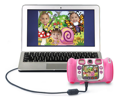 Duo De Cámara Vtech Kidizoom, Color Rosa