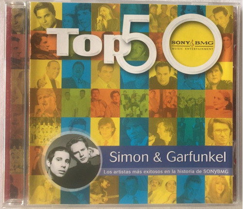 Simon & Garfunkel. Top 50. Cd Original Usado. Qqg. Ag.