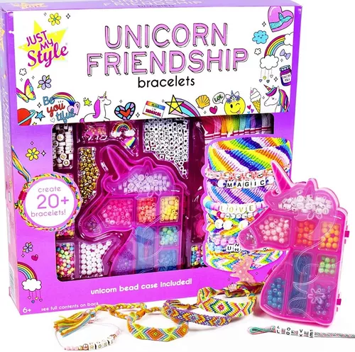 Kit Para Hacer Pulseras Manillas Estuche Unicornio