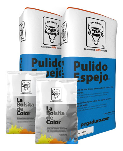 2 Pulido Espejo + 2 Pigmentos