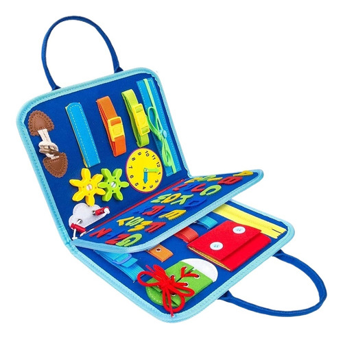L Busy Board Montessori Toy Juguetes De Viaje Estilo F