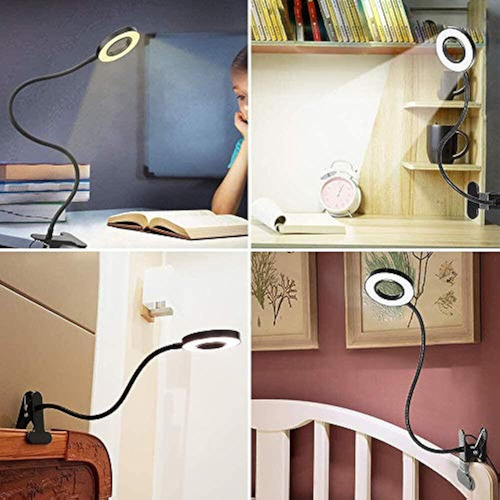 Lámpara Led Protección Ocular Dormitorio Estudio Luz Relleno