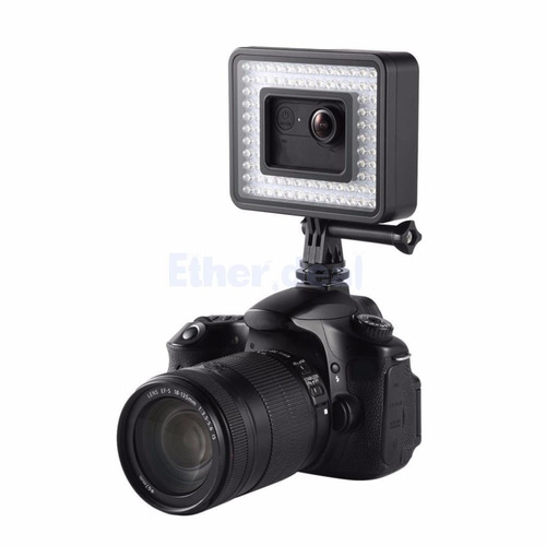 Iluminador Led Video Fotografia Filmagens Potente Dslr E Etc