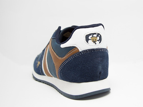Imagen 2 de 5 de Tenis Tay Pumas Unam Marca Gapac Marino Upk